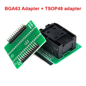 

Best Quality BGA63 Adapter with 1.8V TSOP48 BGA63 base boad ONLY for NAND TL866II PLUS Professional flash programmer
