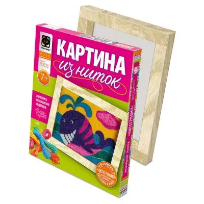 Набор для создания картины из ниток Кит Фантазер