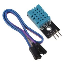 DHT11 – Module de capteur de température et d'humidité, Bus unique numérique 3.3V 5V avec fils de connexion pour Raspberry Pi 