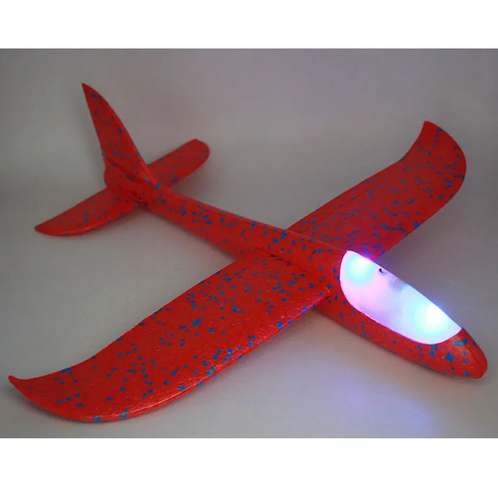

Stunt Hand-Tossed Airplane EPP Foam Aircraft Model 48 Cm Children Hand-Tossed Cyclotron Airplane Available with Lights