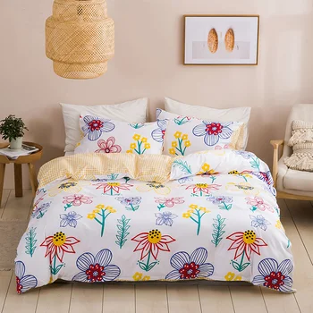 

Flower 3d Comforter Bedding Set Queen Size Duvet Cover Pillowcase Bed Linen Full Size Bed Set