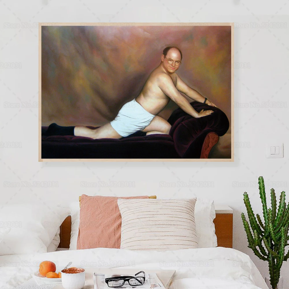Seinfeld плакат Джордж Луи Костанза вечное Искусство обольщения холст роспись стены Искусство для гостиной