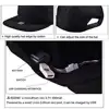 Hot Sales Luminous LED Display Multilanguage Wireless Bluetooth-compatible Led Baseball Cap Sun Hat Dropshipping 3