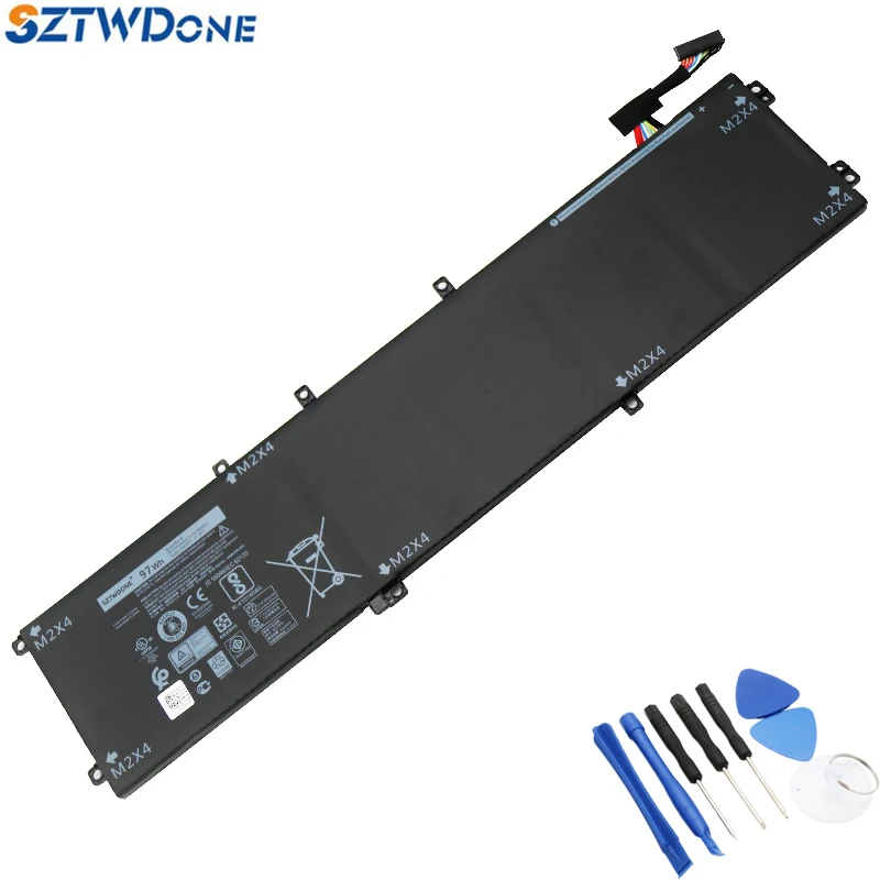 SZTWDONE 6GTPY 97WH Новая батарея для ноутбука DELL XPS 15 9560 9570 inspiron 7590 7591 Precision 5520 5530 11 4 V 8333MAH 6