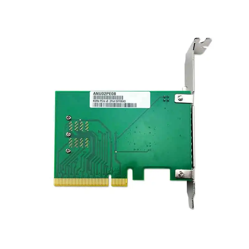 Ceacent NVMe контроллер SSD Райзер 12Gbs ANU02PE08 SFF8643 разъем с двумя портами PCIe X8 sff8643 к