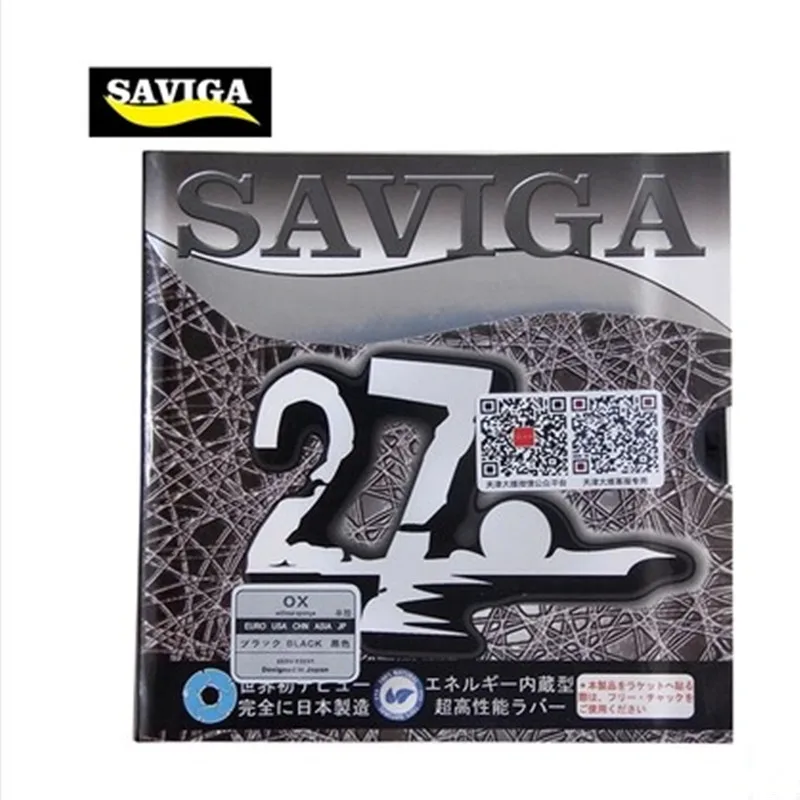 

Dawei SAVIGA NO.27 (Made in Japan Table Tennis Rubber Pips-long without Sponge (Pips Long Ping Pong Topsheet, OX)
