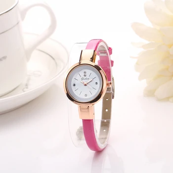 Lvpai Brand Watches Women Luxury Rose Gold Silver Bracelet Wristwatch Ladies Alloy Simple Casual Quartz Watches Clock 14