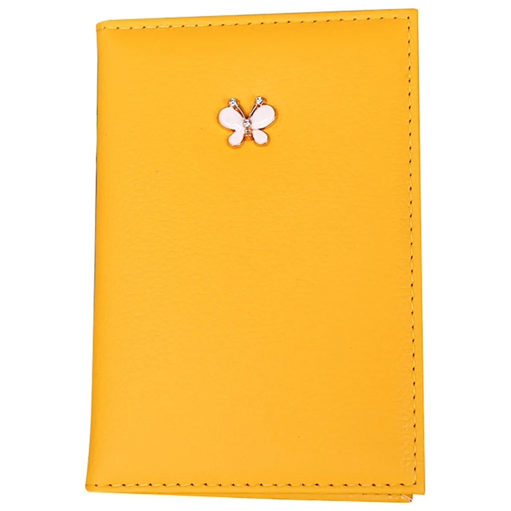 

Unisex Leather Wallet Coin Purse Passport Packet Card Holder Travel Cover Case