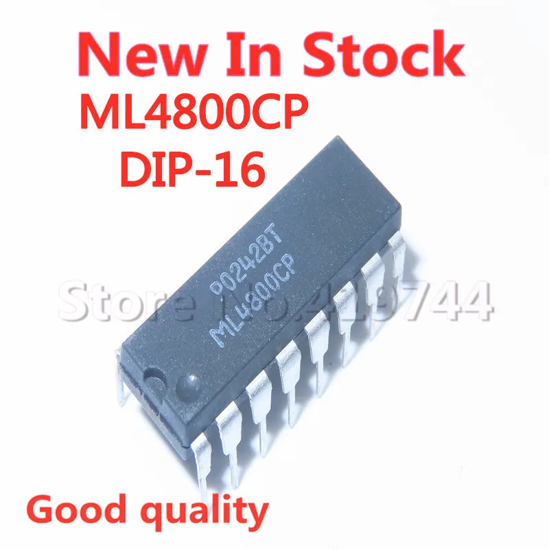 5 шт./лот ML4800CP ML4800 DIP-16 контроллер фактора мощности IC в наличии новая Оригинальная |