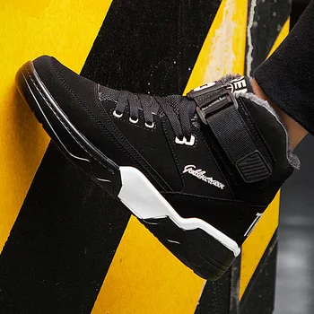 

Casual Shoes For Men Outdoor High Top Winter Lovers Fashion Sneaker Leisure Shoes Zapatillas Hombre Keep warm Sneakers 36-45