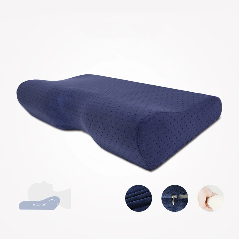 07 Memory Foam постельные принадлежности защитная подушка для шеи медленный отскок Подушка-бабочка здоровья затылочный шейный размер в 50*30 см - Цвет: 07