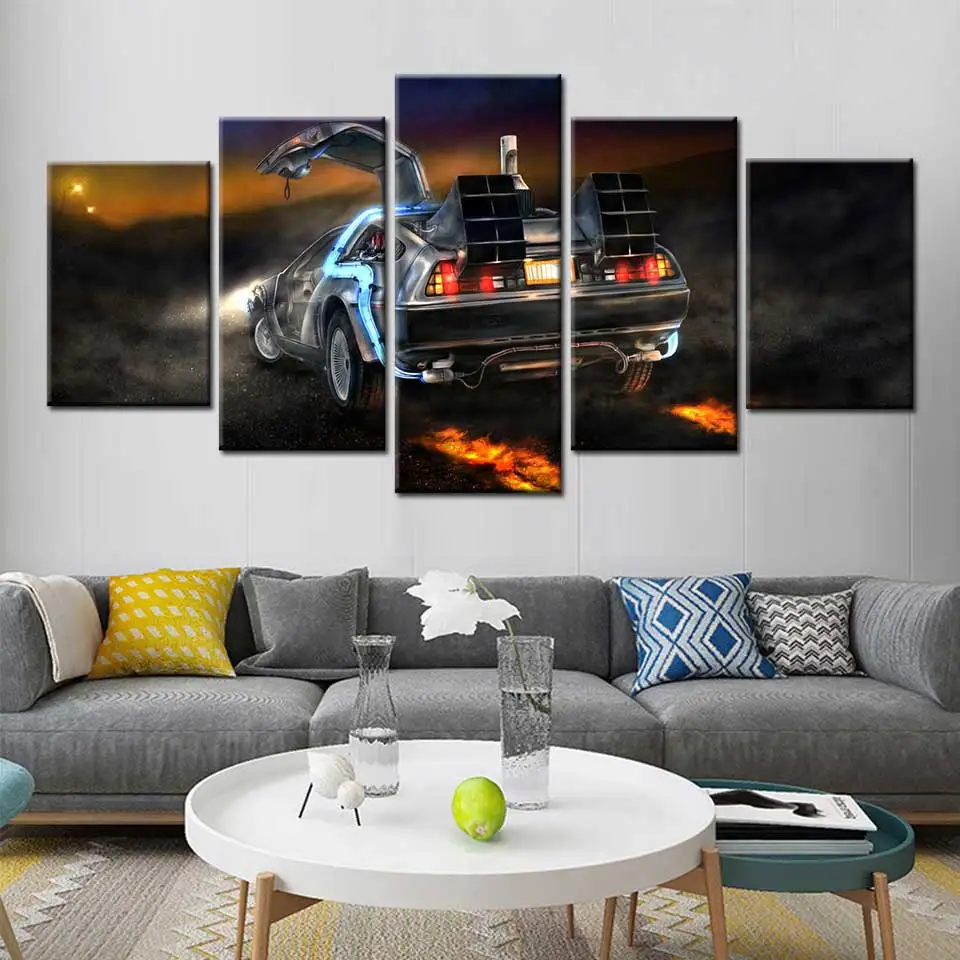Back To The Future Wall Art