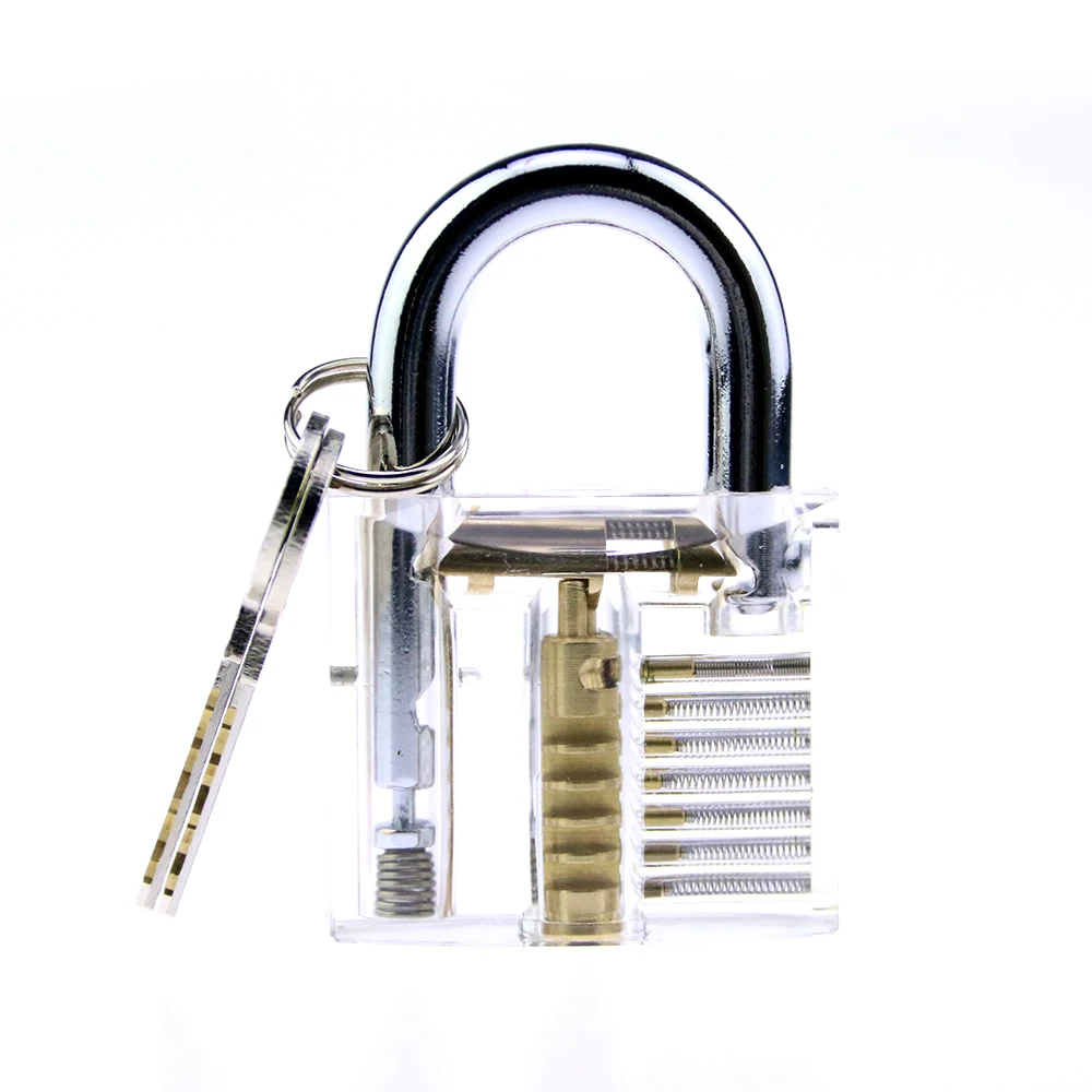 Locksmith Tools 2pcs Transparent Lock Opener Set