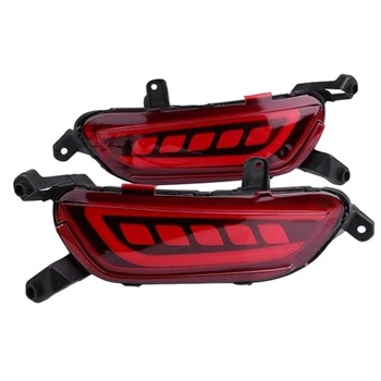 

LED Rear Bumper Lamp Reflector Tail Fog DRL Rear Brake Lights for Mazda CX-3 2013 - 2016