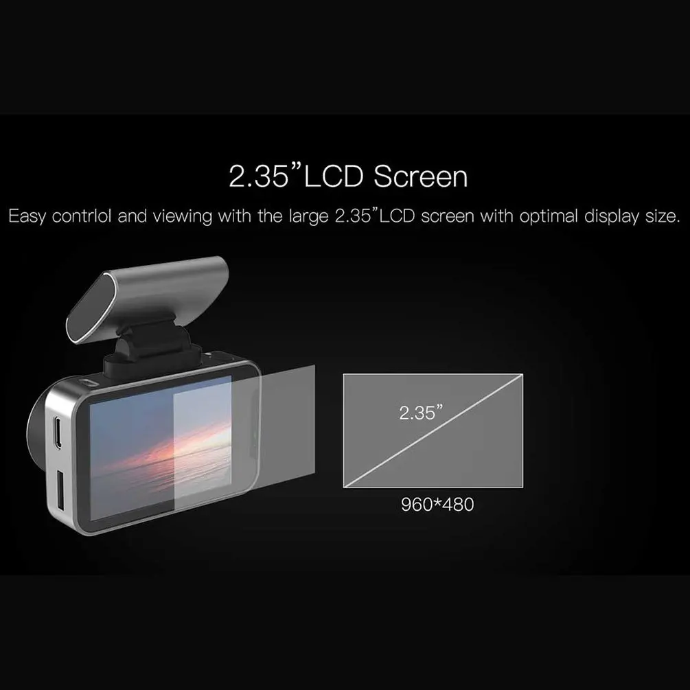 Z1 Автомобильная камера Dvr 1080P Fhd Dash Cam с сенсорным экраном Wi-Fi водительский рекордер с камерой заднего вида 24 часа монитор парковки