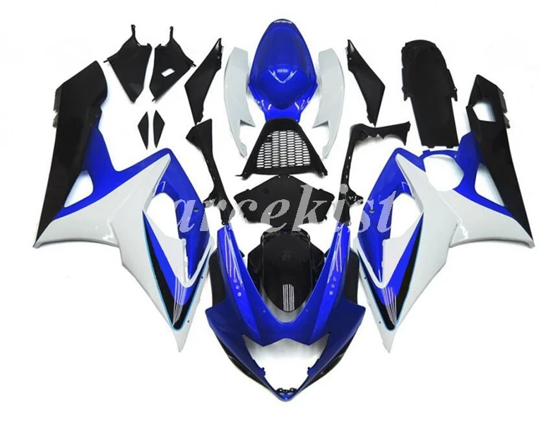 4 бесплатных подарка ABS обтекатели комплект подходит для SUZUKI GSX-R1000 K5 2005 2006 05 06 gsxr1000 Кузов Набор Белый Черный Синий
