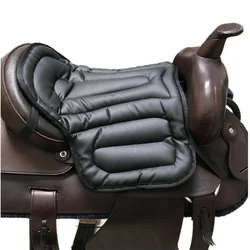 Outdoor Sports Shock Absorption Pu Saddle Pad Western Saddle Pad Painless Riding Cushion Soft Riding Cushion Riding Equipment