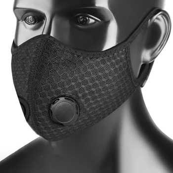 

Washable Dust-proof Mask Anti Air Dust And Smoke Pollution Mask Respirator Face Mouth Mask Made For Men Women Adult
