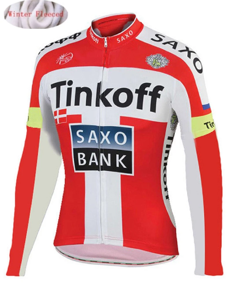 5 Новинка, велокуртки Tinkoff Pro Team, Зимняя Теплая Флисовая Джерси для езды на велосипеде, NW, теплая куртка для езды на велосипеде, MTB - Цвет: 5