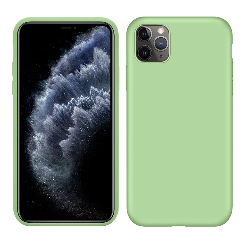 Для iPhone 11 Pro XS MAX XR X 7 8 6S Plus чехол для телефона мягкий силиконовый цветной Премиум ТПУ защитный чехол для iPhone 11 Pro MAX чехол - Цвет: 03