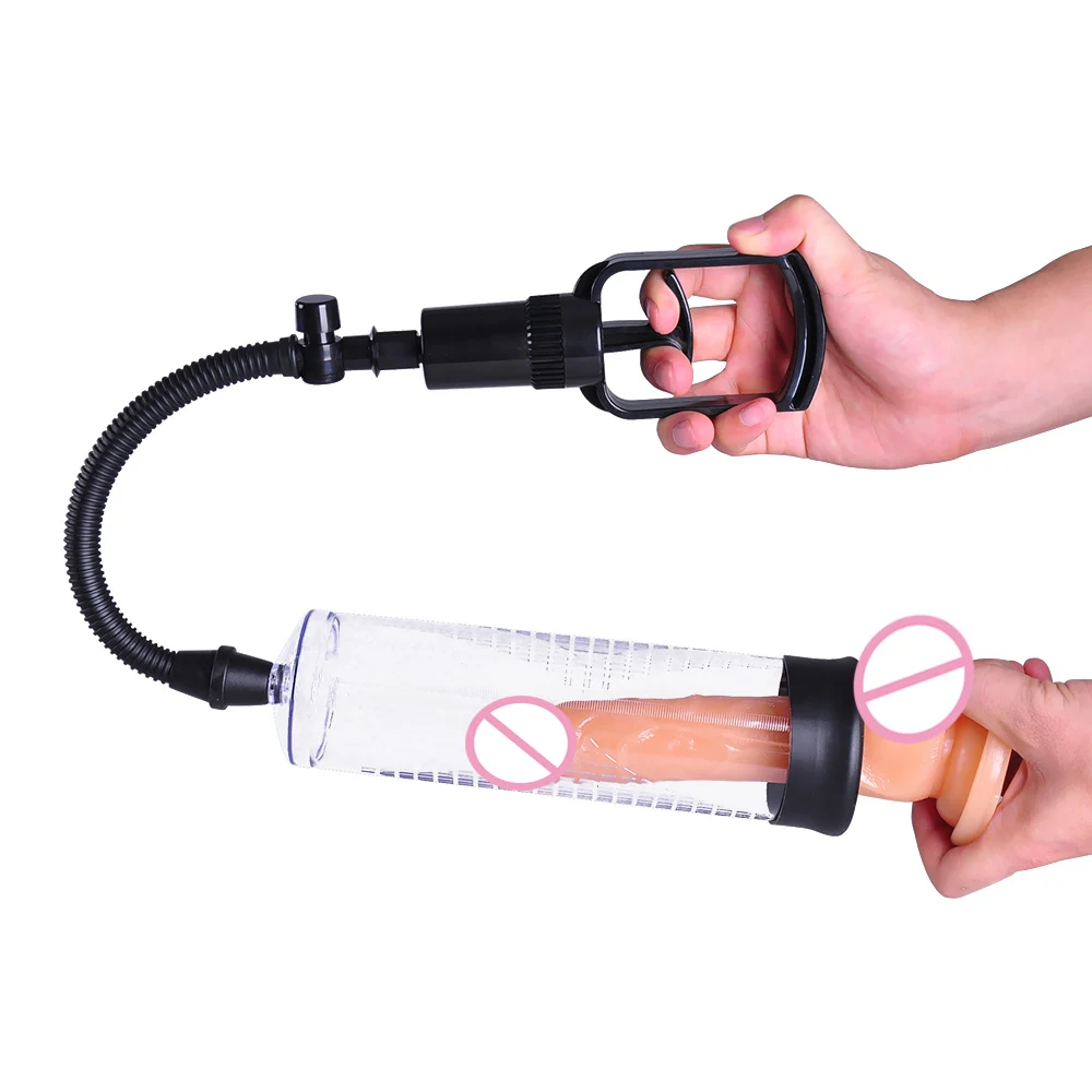 Ручной Массаж Мужской увеличитель пениса Увеличитель насосы Pro удлинитель член