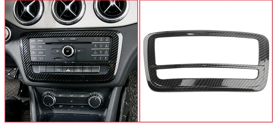 Для mercedes cla w117 mercedes cla amg mercedes gla x156 amg cla 200 аксессуары benz cla 250 gla amg CD панель управления отделка