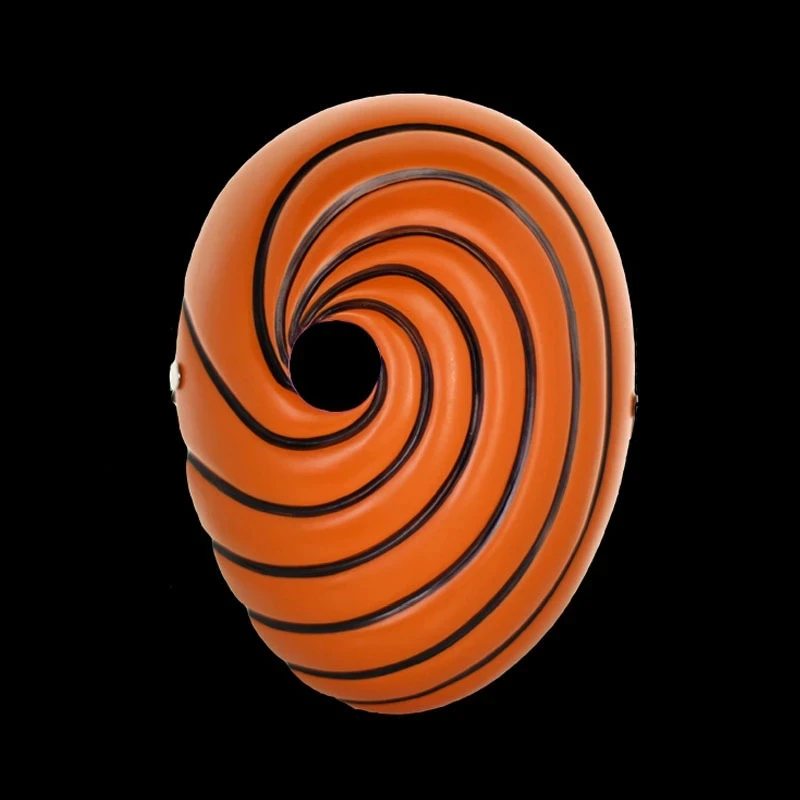 Креативная японская маска Tobi Obito ниндзя Акацуки Madara Uchiha маскарадный косплей на