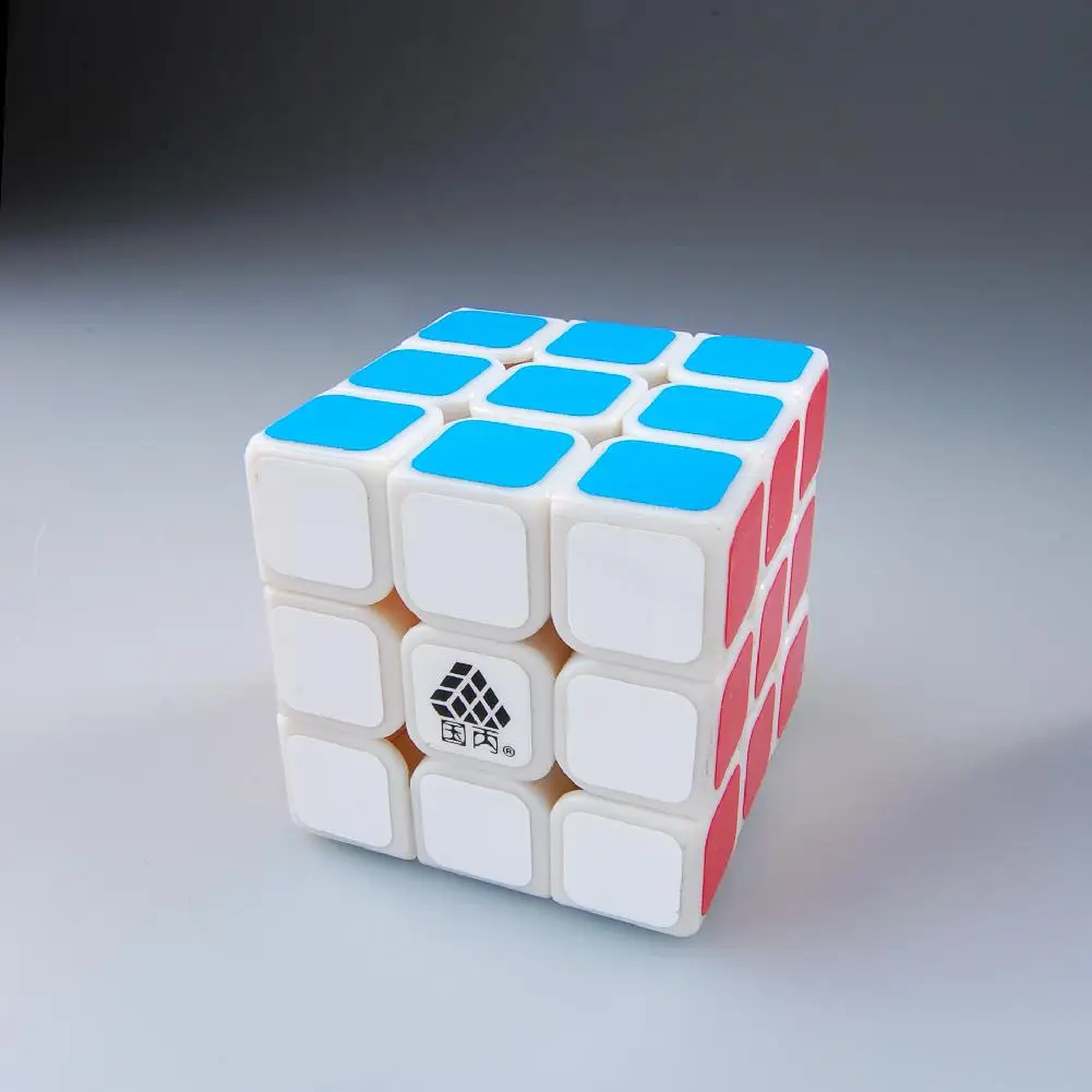 Тип C IV 3x3 Speedcube Белый Твист Головоломка волшебный куб детские игрушки для детей