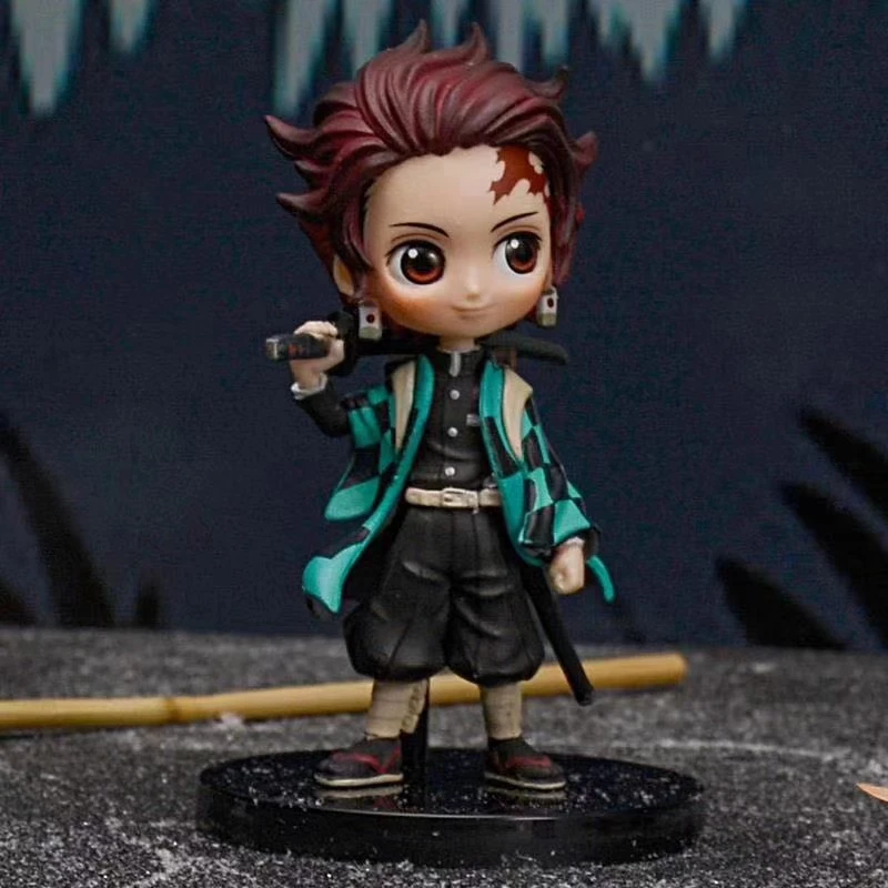 Qposket аниме Demon Slayer: Kimetsu no Yaiba милые фигурки коллекционные модели игрушки