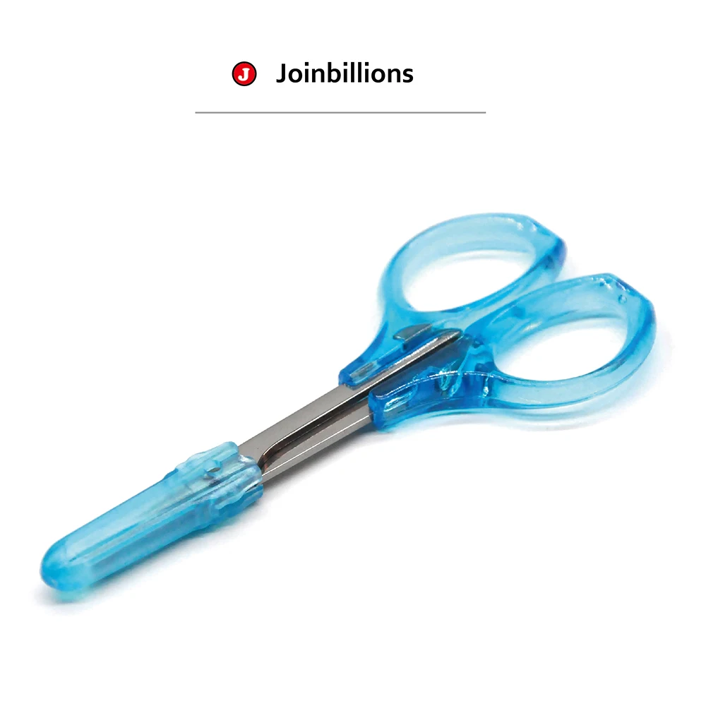 Safety Rounded Point Steel Beauty Makeup Tools Eyebrow Cuticle Cutter