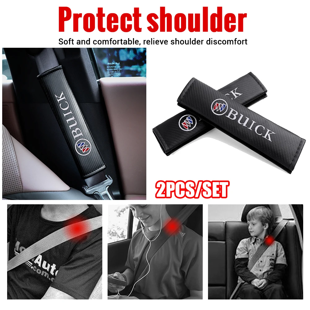 2 шт. Накладка для ремня безопасности автомобиля Авто плеча защиты чехол Buick Regal