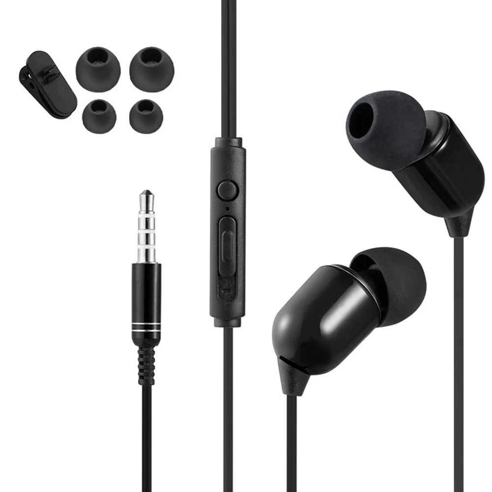 3.5mm Sport Wired Music Headphone in Ear Earbuds Gaming Earphones