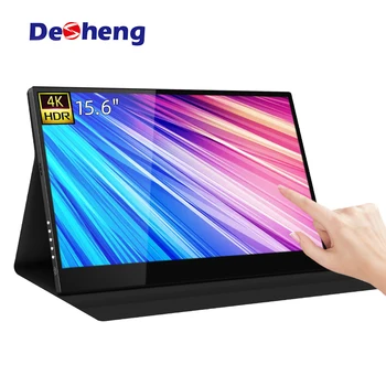 

15.6 inch 4K Portable Monitor with Touch Screen for PS4, Xbox, Switch, mini PC, Laptop and Raspberry Pi 4