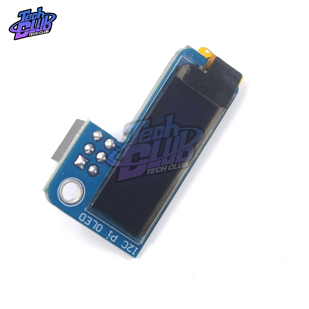 PiOLED 0,91 дюймов IIC IEC 128x32 OLED монохромный экран для Raspberry Pi Zero SSD1306 Синий DC 3,3 V FZ3579