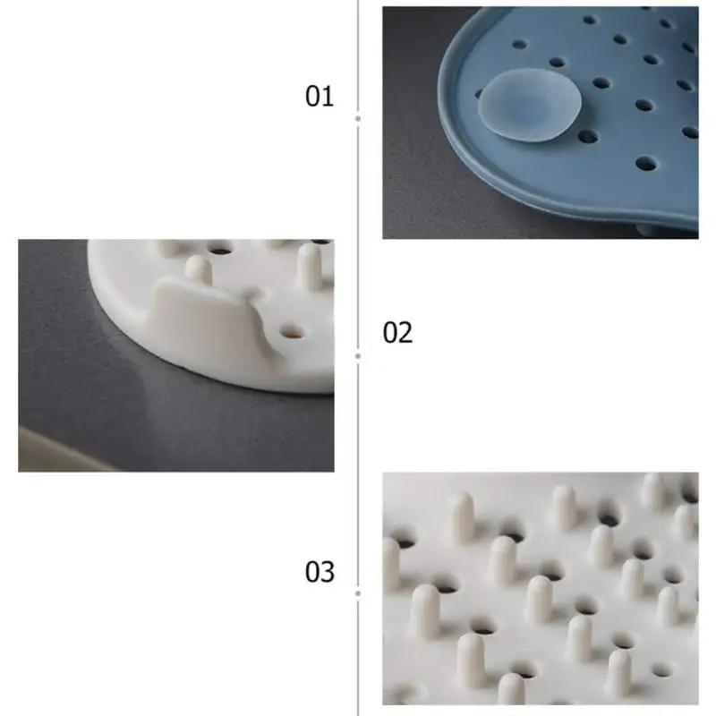 Shower Hair Filter Anti-Clogging Sink Filter Drain Hair Catcher Floor Drain Cover For Bathroom Kitchen