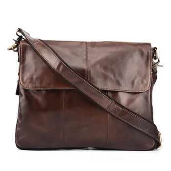 

Business Men's Shoulder Bag Messenger Bag Briefcase Large Capacity Retro