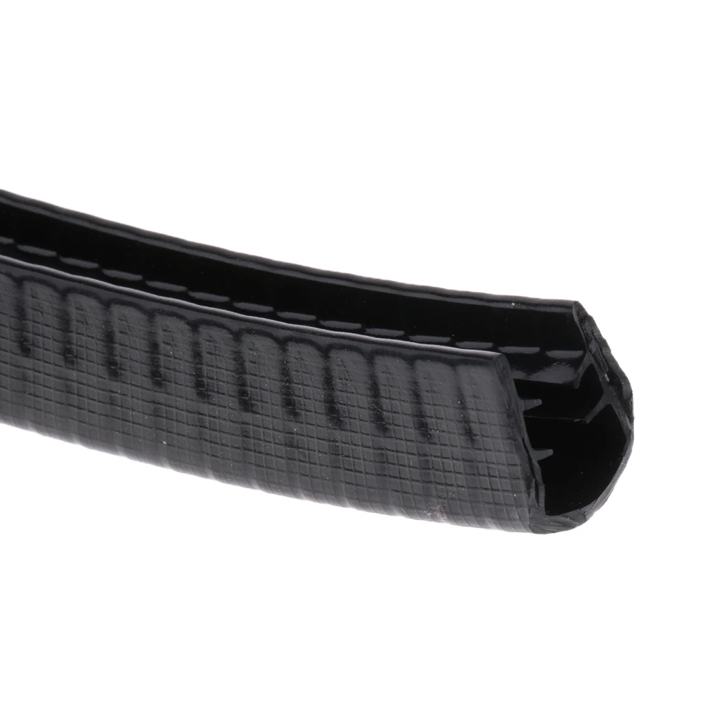 4pcs Rubber Longboard Skateboard Deck Protection Strip Outdoor Skating Accessories Black