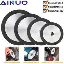 100mm/125mm/150mm Diamond Black Sand Grinding Wheel Resin Bond Tungsten Steel Milling Cutter Tool Sharpener Grinder