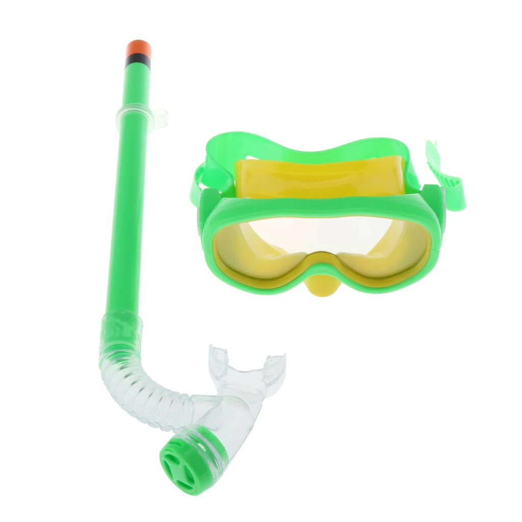Child Swimming Anti-Fog Goggles Kids Diving Mask & Breather Pipe Underwater Camera Diving Mask Scuba Snorkel Swimming Goggles