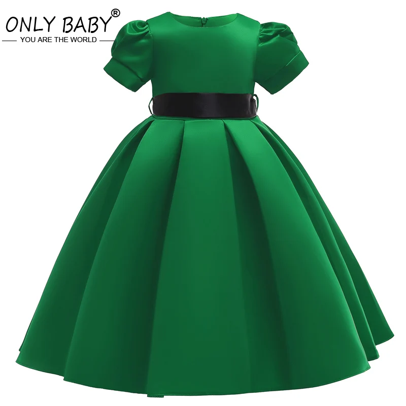 Robe Fille Hiver/рождественское платье для маленьких девочек вечерние платья принцессы на свадьбу для девочек костюм для девочек 3, 4, 5, 6, 8 лет