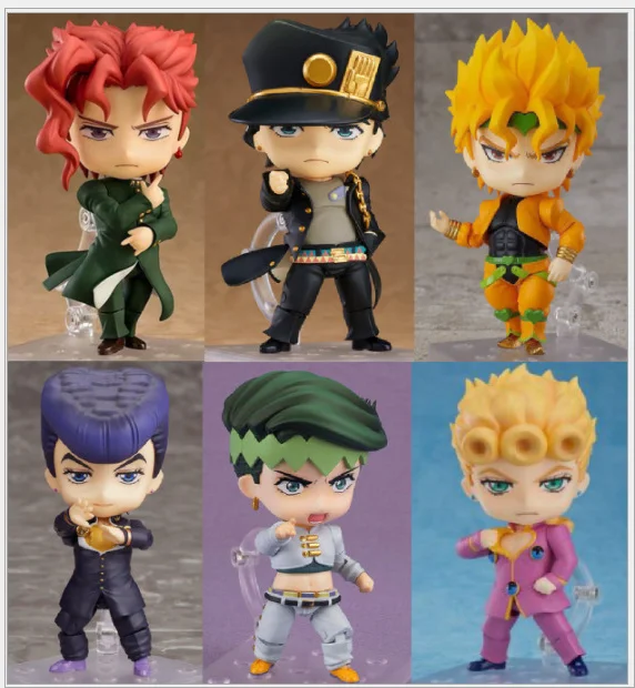 子供のための奇妙な冒険のアクションフィギュア Kjotaro Dio Brando Yoki シュノーケル Pvc人形 クリスマスと誕生日の贈り物 10cm Null Aliexpress