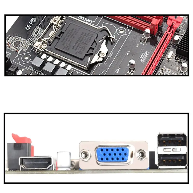 H81 LGA1150 настольные компьютеры компьютер DDR3 двухканальная поддержка I3 I5 I7