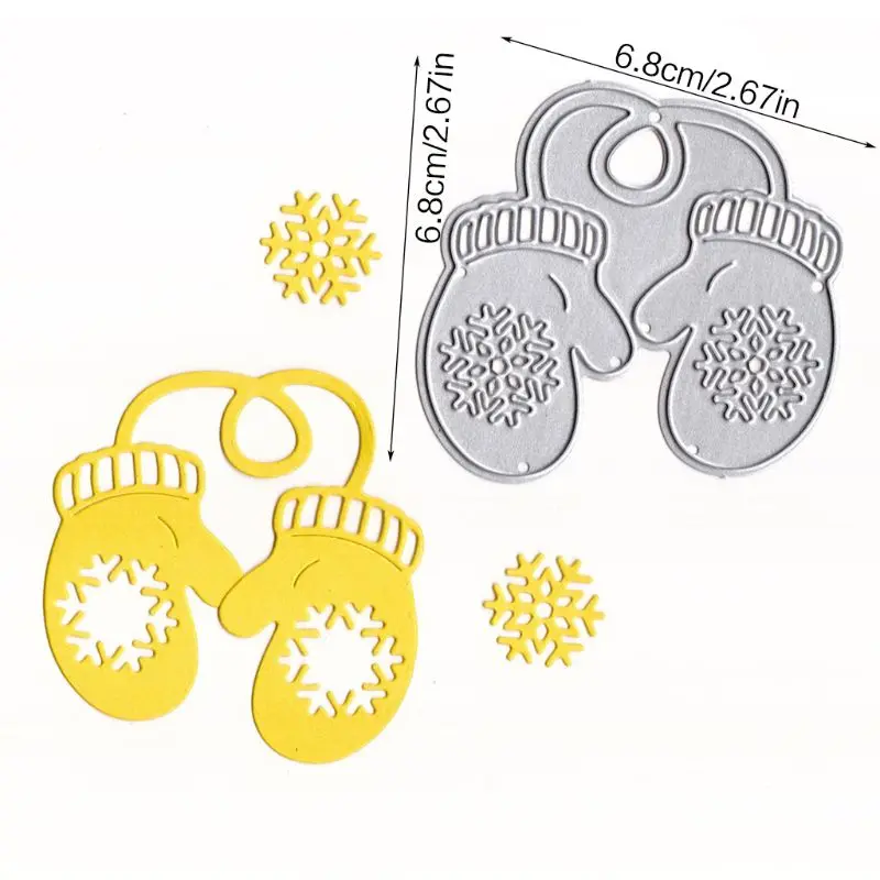 DIY DIY Cutting Dies Christamas Tree Snowflake Milu deer Guideboard Embossing Stencil Template for Scrapbooking Embossing Paper