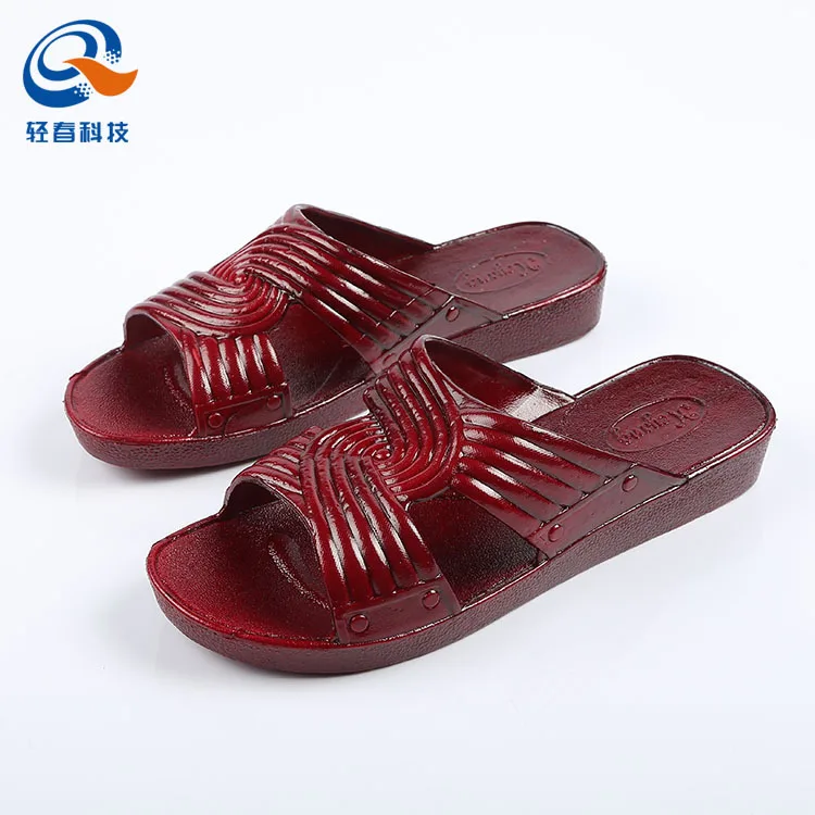 

Women's Flat Heel Middle Aged And Elderly People Oil Slipper Anti-slip Wear-Resistant Oil Drag Five Pairs from the Grant