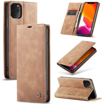 

Luxury Leather Magnetic Flip Case For iPhone XS XR X 11 Pro Max Wallet Card Holder Book Cover For iPhone 8 7 6 6s Plus Etui Capa
