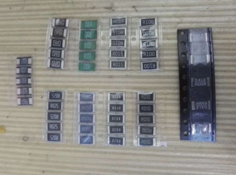 

50PCS Alloy Resistance 2512 SMD Resistor Samples Kit ,10 kindsX5pcs=50pcs R001 R002 R005 R008 R010 R015 R020 R025 R050 R100