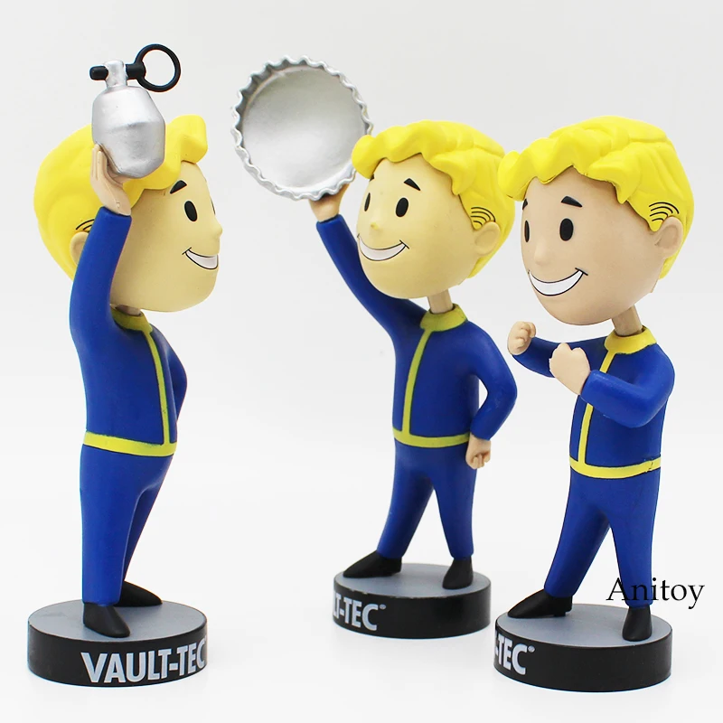 Качающаяся голова 7 видов стилей Fallout vaddle мальчик ПВХ фигурка Коллекционная модель игрушки статуи KT1777