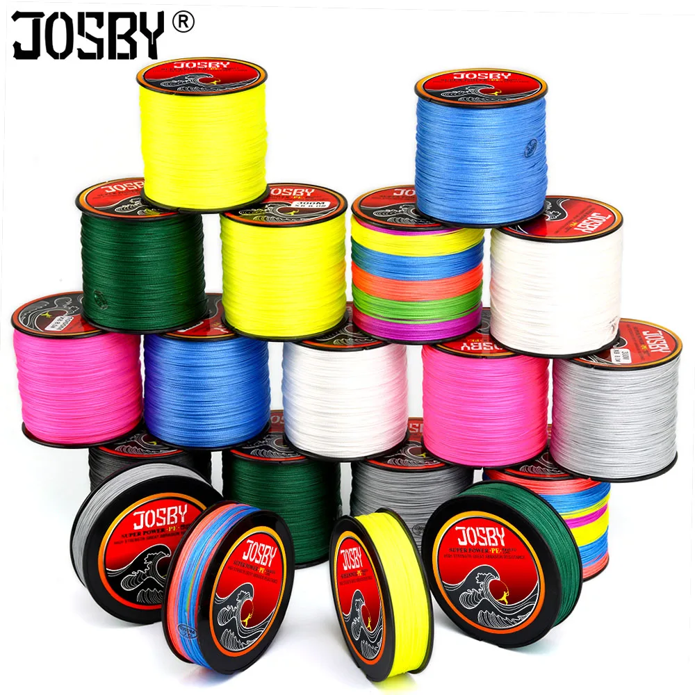 JOSBY Pesca карп плетеная рыболовная леска Peche все для Fly шнур Pe аксессуары PE 150 м 300 4