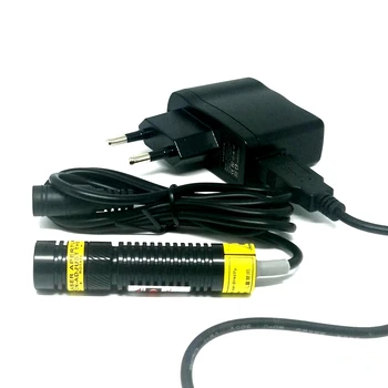 

High Power 405nm 20mW Purple/ Violet Blue Laser Line Module w 5V Power Adapter