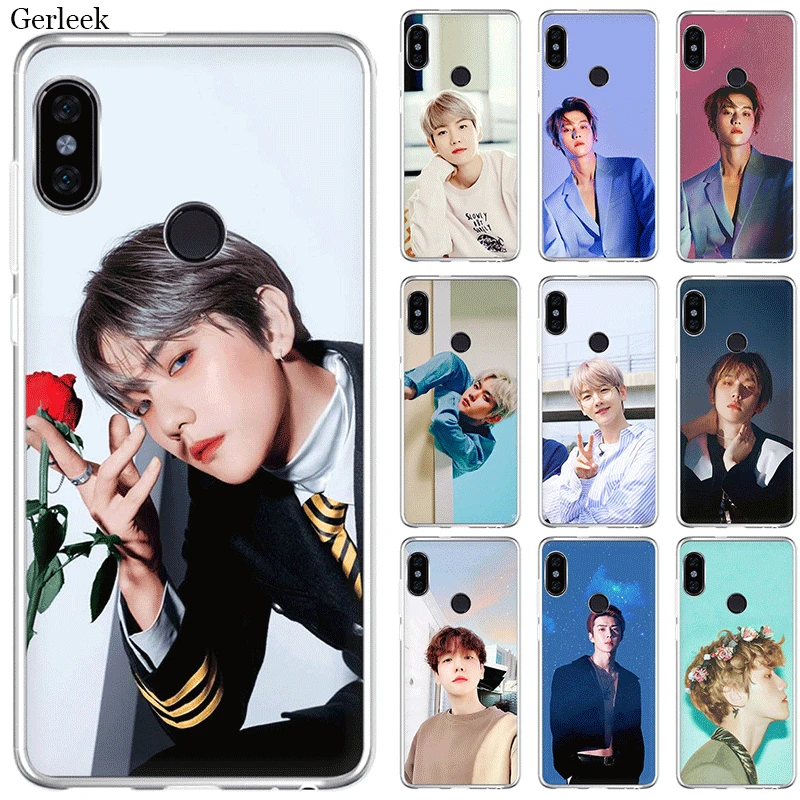 

Mobile Phone Case For Xiaomi Redmi Note 4 4X 3 5 6 7 Pro 5A Hard Cover EXO Baekhyun